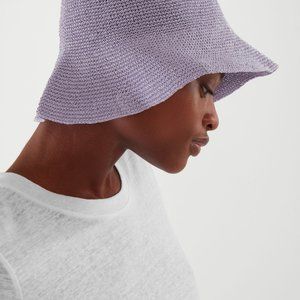 COS CROCHET PAPER HAT